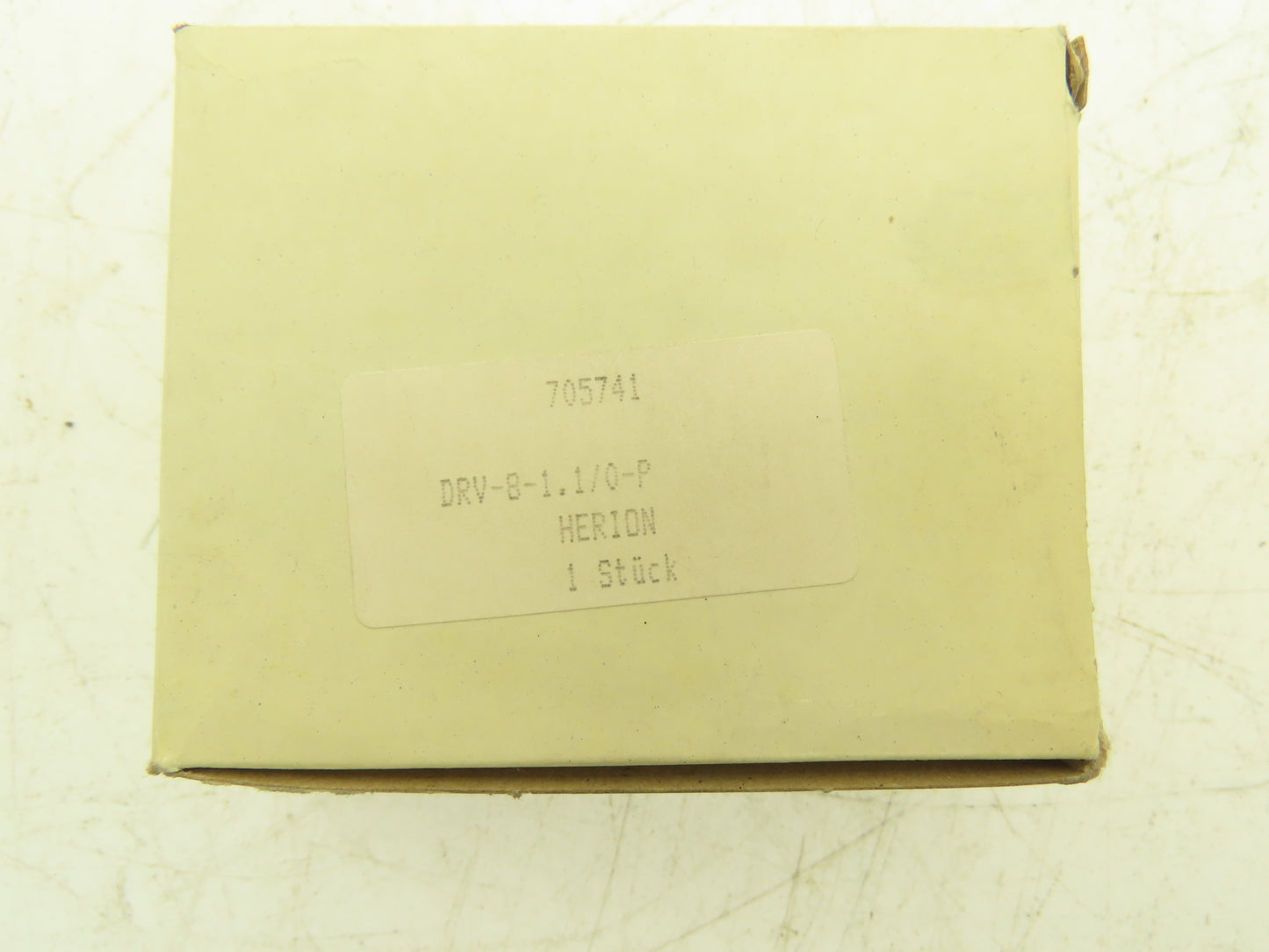 Herion DRV-8-1.1/0-P Needle Valve w/Reverse Flow Check 1/4"npt MU-08HR Lot of 3