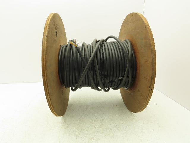 E-64956 Multi Wire Cable Spool 4 Conductor & Ground 150' Black 16AWG 600V