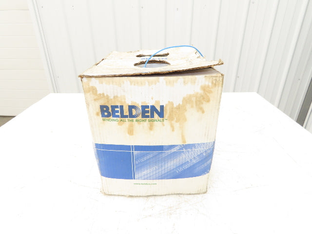 Belden 9451 006 Wire Spool 22AWG 2 Conductor 750' Blue Shielded Cable