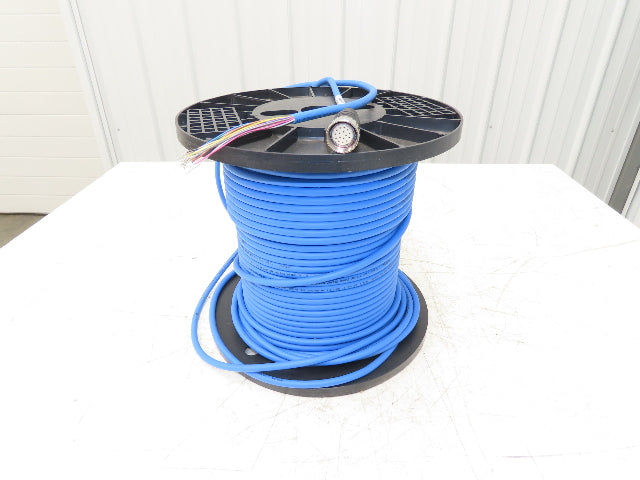 Turck CKNM 16-16-90 Actuator Sensor Cord 22AWG 16 Wire 295' M23 Multifast Conn