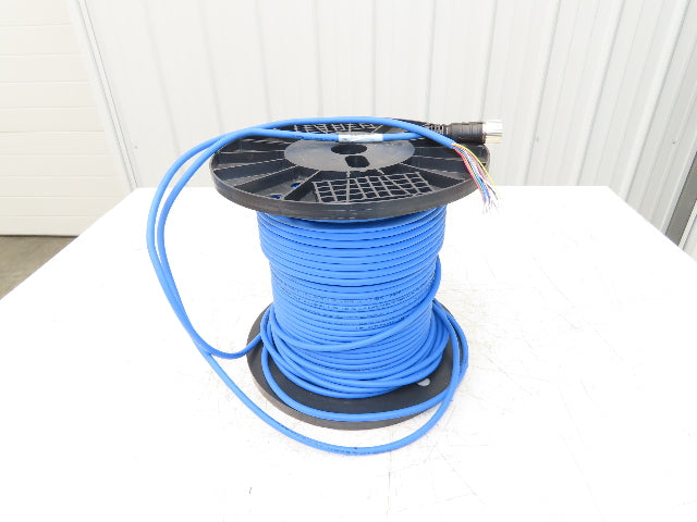 Turck CKNM 16-16-90 Actuator Sensor Cord 22AWG 16 Wire 295' M23 Multifast Conn
