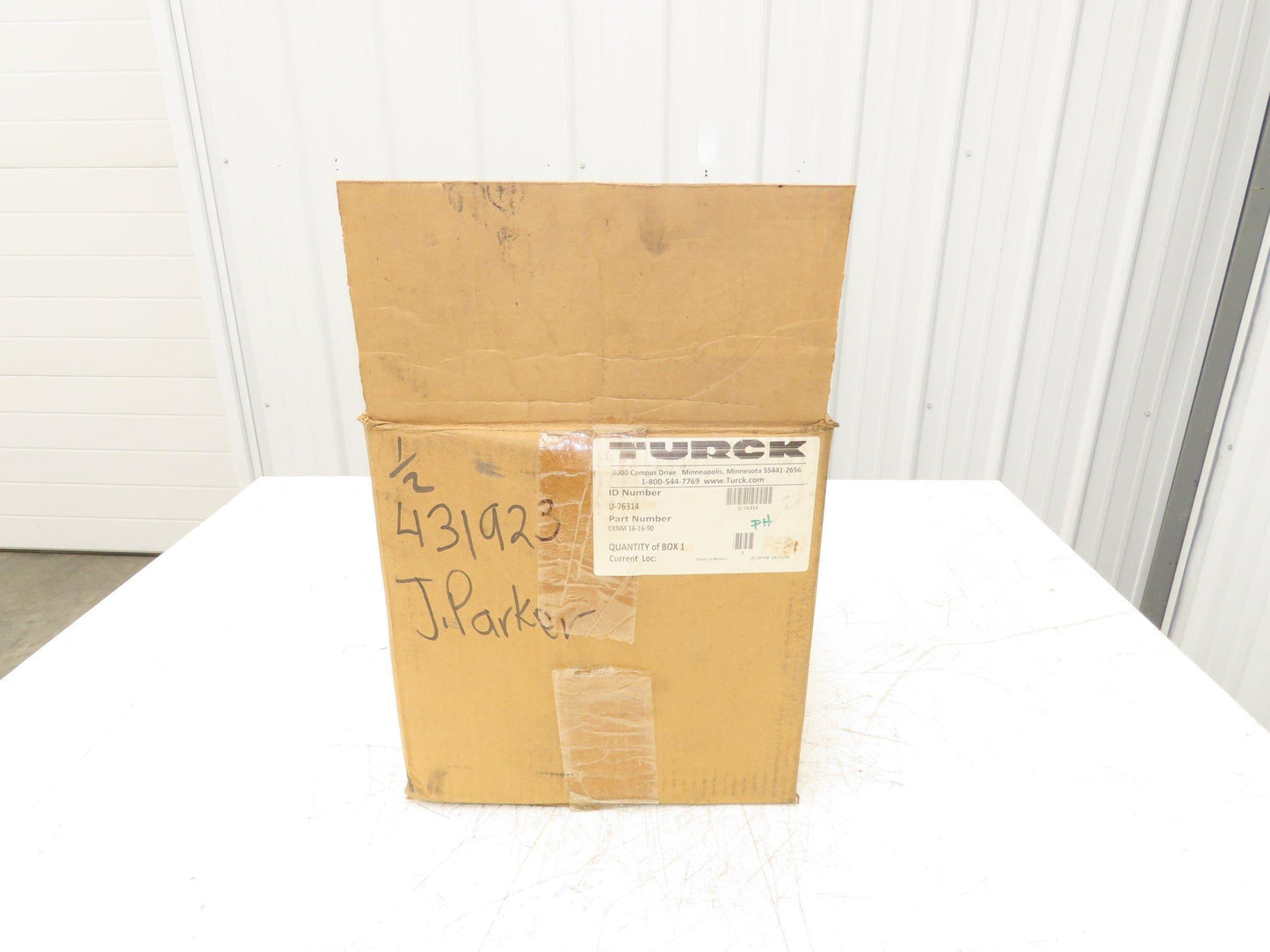 Turck CKNM 16-16-90 Actuator Sensor Cord 22AWG 16 Wire 295' M23 Multifast Conn