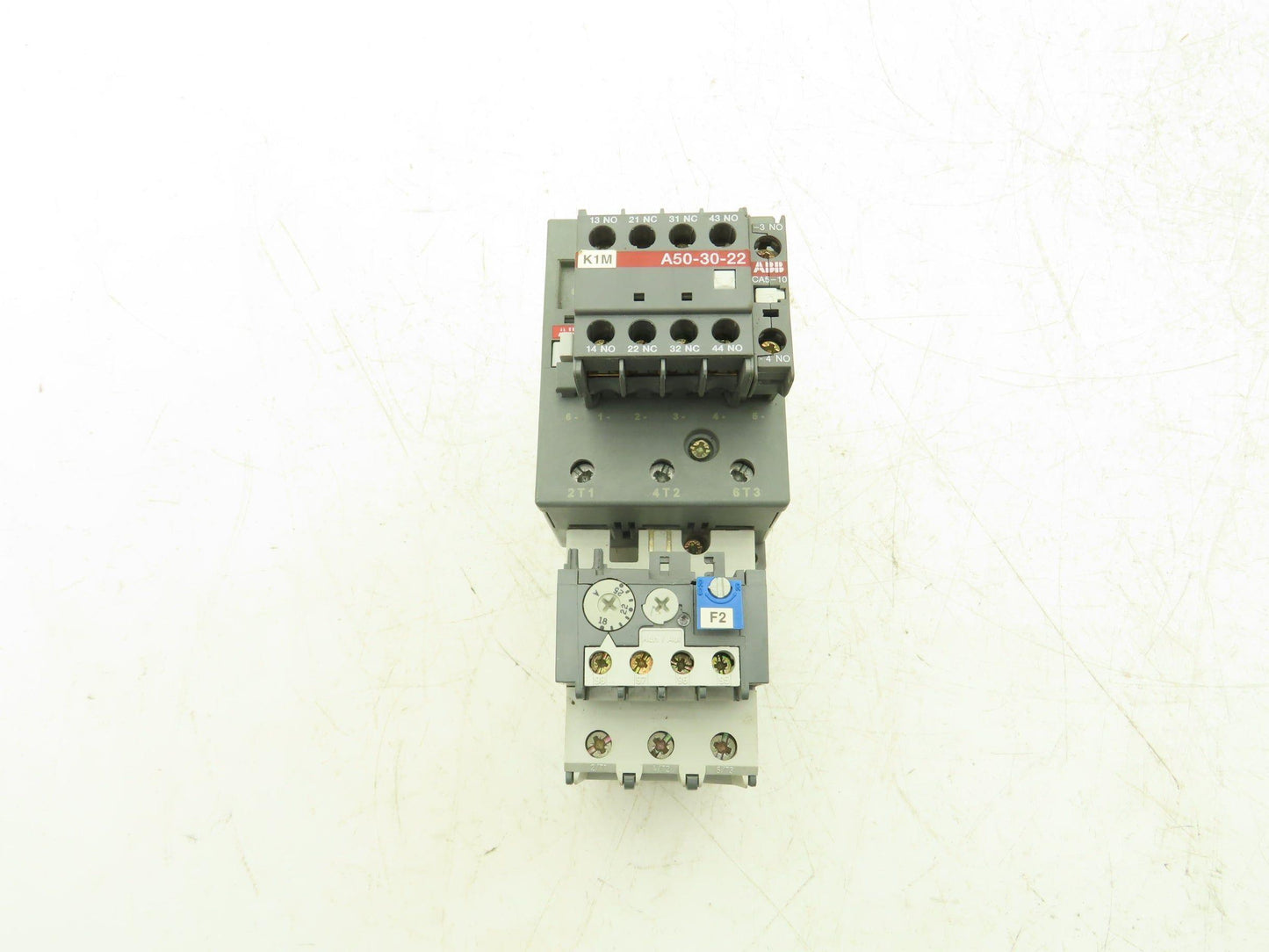 ABB A50-100 Contactor 3-Pole 100A 600VAC 115V Coil w/Overload TA75