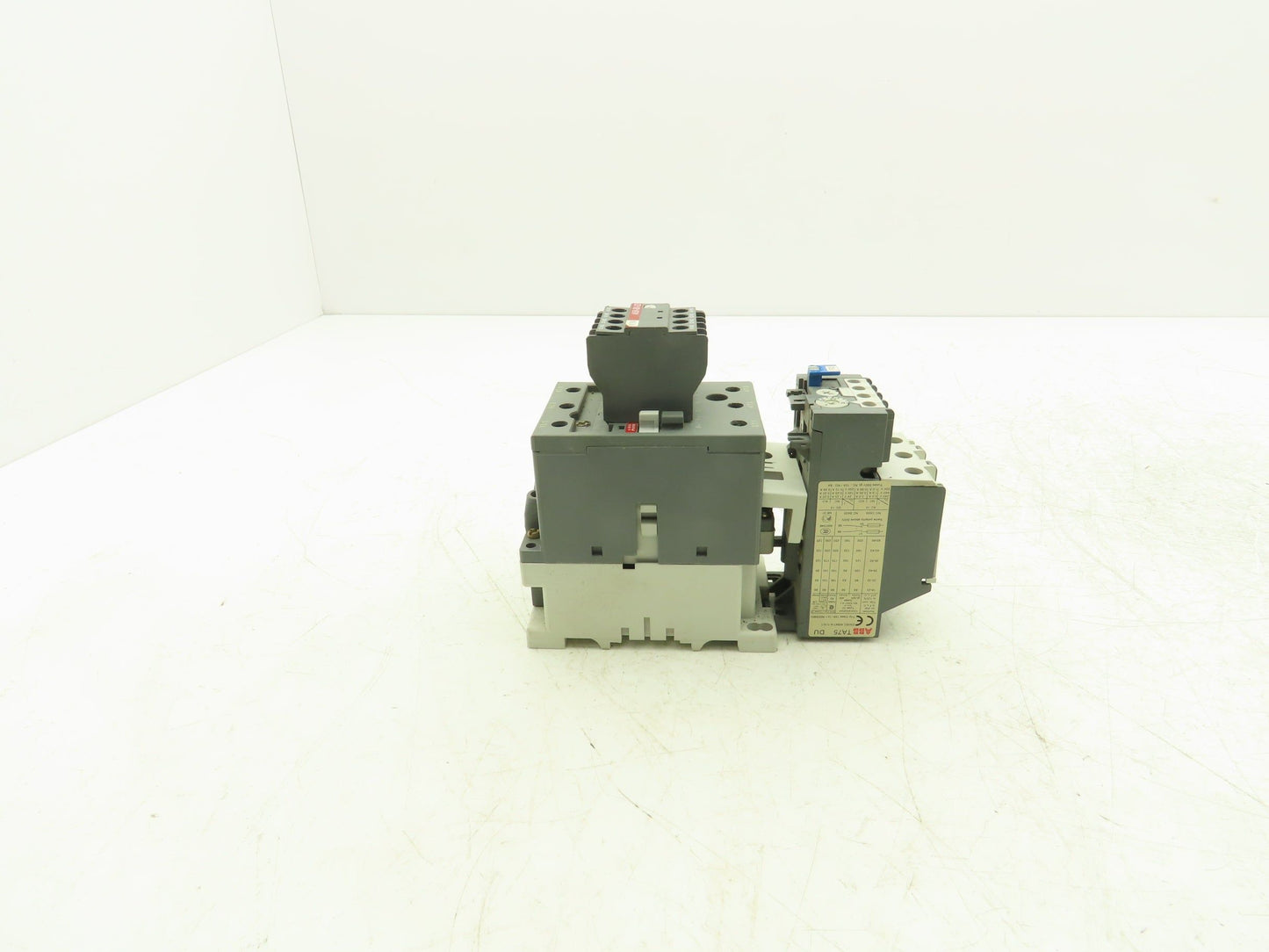 ABB A50-100 Contactor 3-Pole 100A 600VAC 115V Coil w/Overload TA75