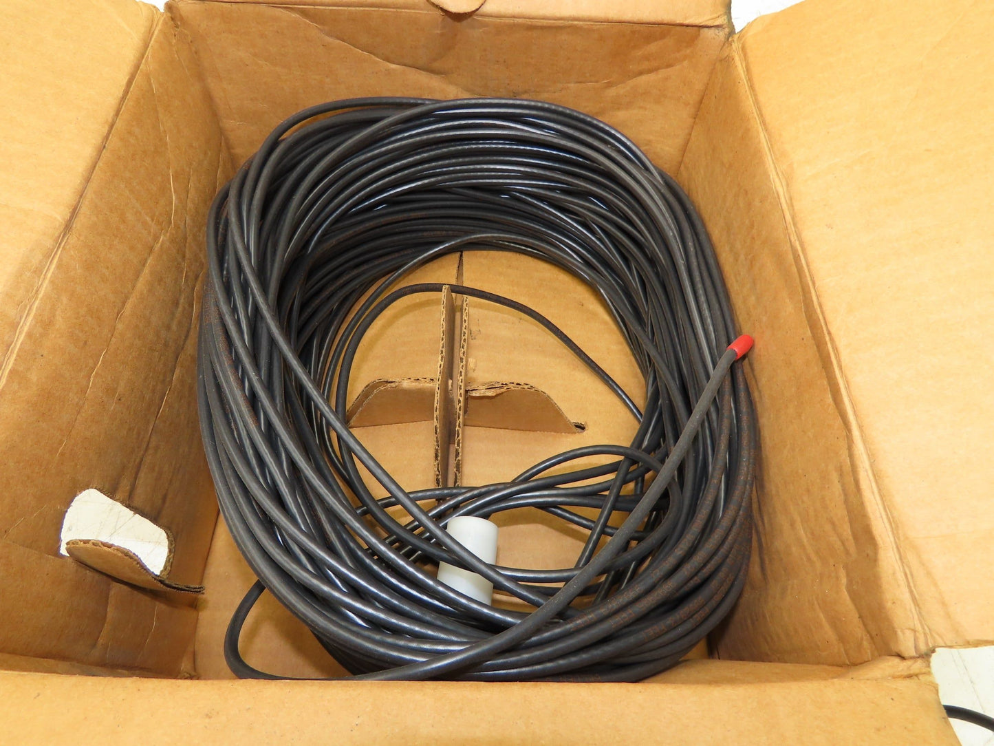 Belden 8259 010 Wire Spool 20AWG 200' Black Coaxial Cable