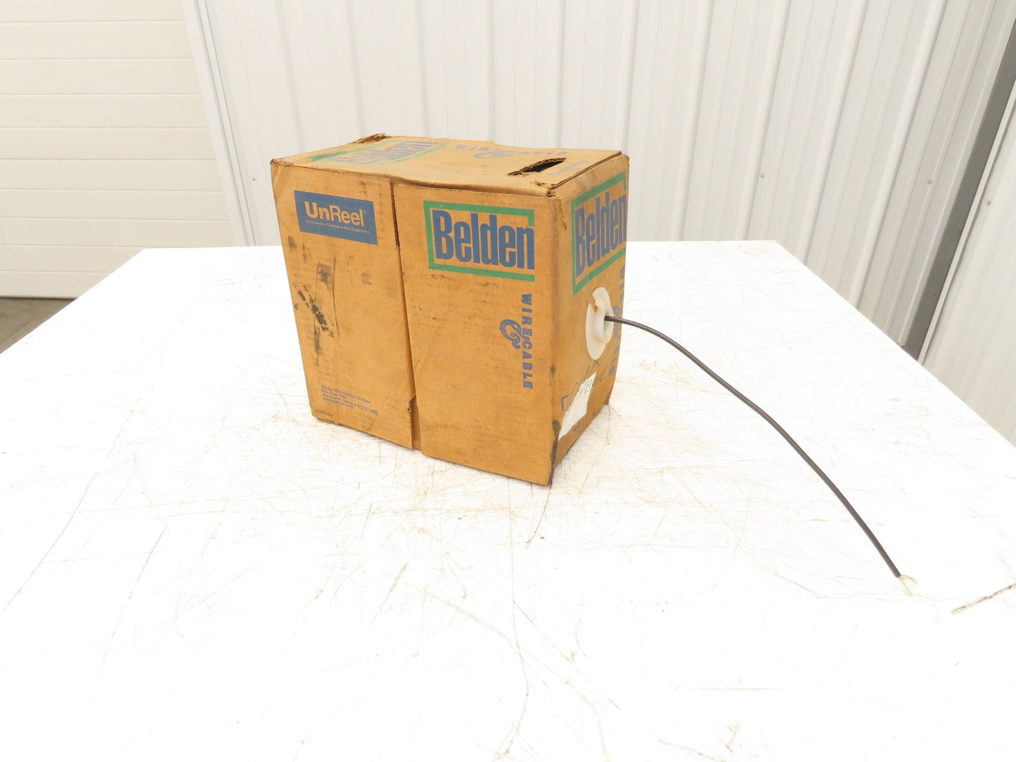 Belden 8259 010 Wire Spool 20AWG 200' Black Coaxial Cable