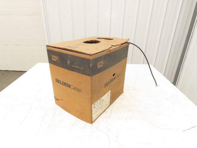 Belden 8241 010 Wire Spool 23AWG 350' Black Coaxial Cable