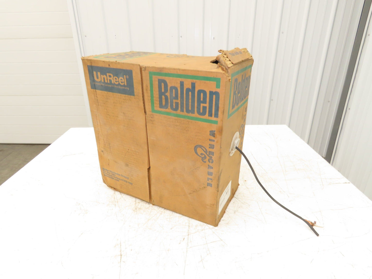 Belden 8241 010 Wire Spool 23AWG 850' Black Coaxial Cable