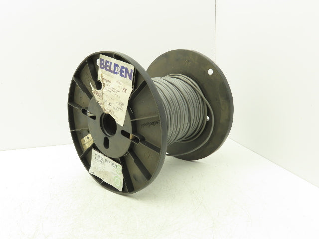 Belden 8761 060 Wire Spool 22AWG 225' 1 Pair Twisted Gray Cable 300V