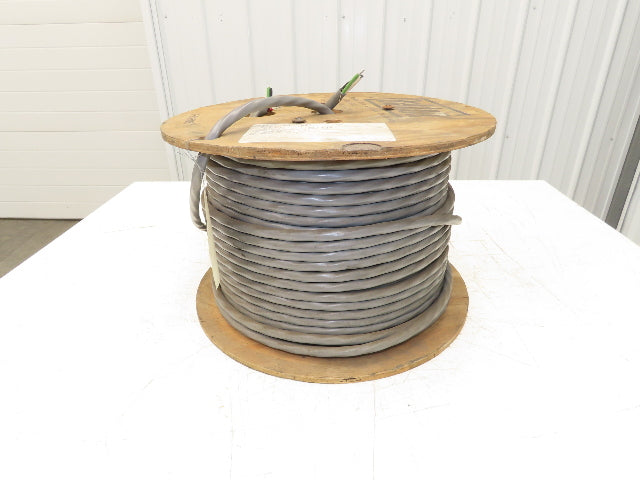 Belden 8627 060 Wire 14AWG 100' 4 Conductor Gray Chrome PVC Cable 600V