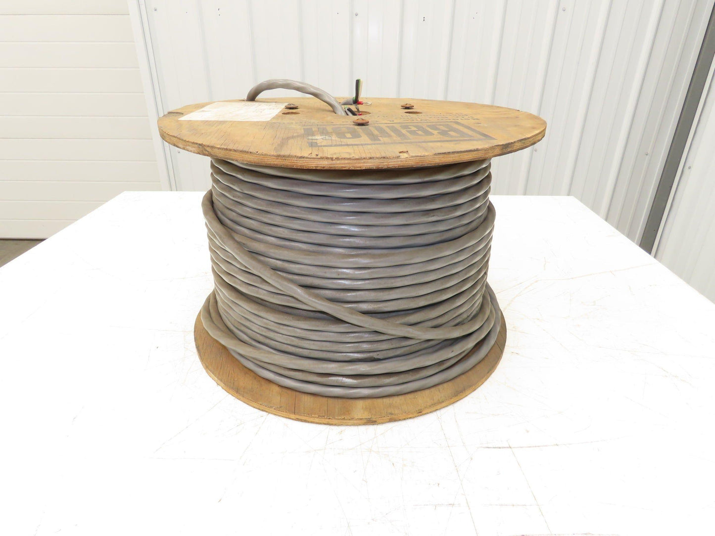Belden 8627 060 Wire 14AWG 100' 4 Conductor Gray Chrome PVC Cable 600V