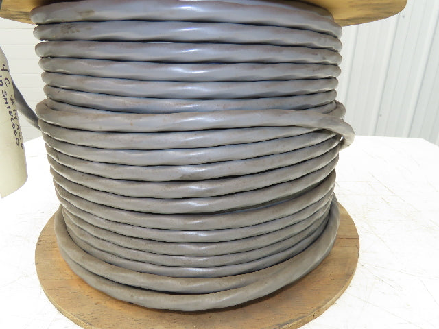 Belden 8627 060 Wire 14AWG 100' 4 Conductor Gray Chrome PVC Cable 600V