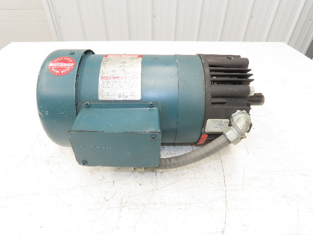 Leeson C143T17FC16A WattSaver Brake Motor 1Hp 1740rpm 230/460V 3PH 143/145TC