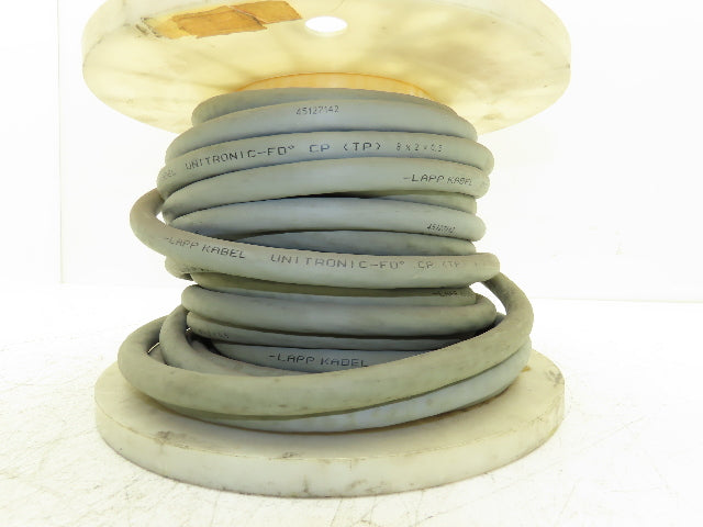 Lapp 83336E Wire Spool 50' 16 Conductor Gray 8 Pair 8 X 2 X 0.5