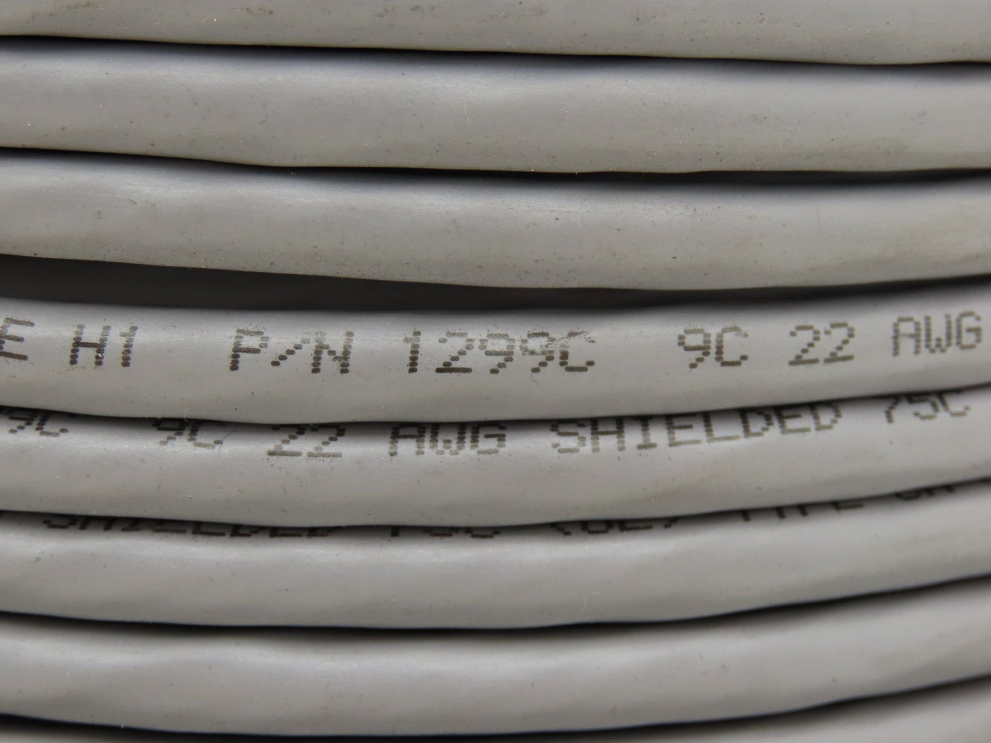Belden A1299C Wire Spool 22AWG 9 Conductor 320' Gray Cable