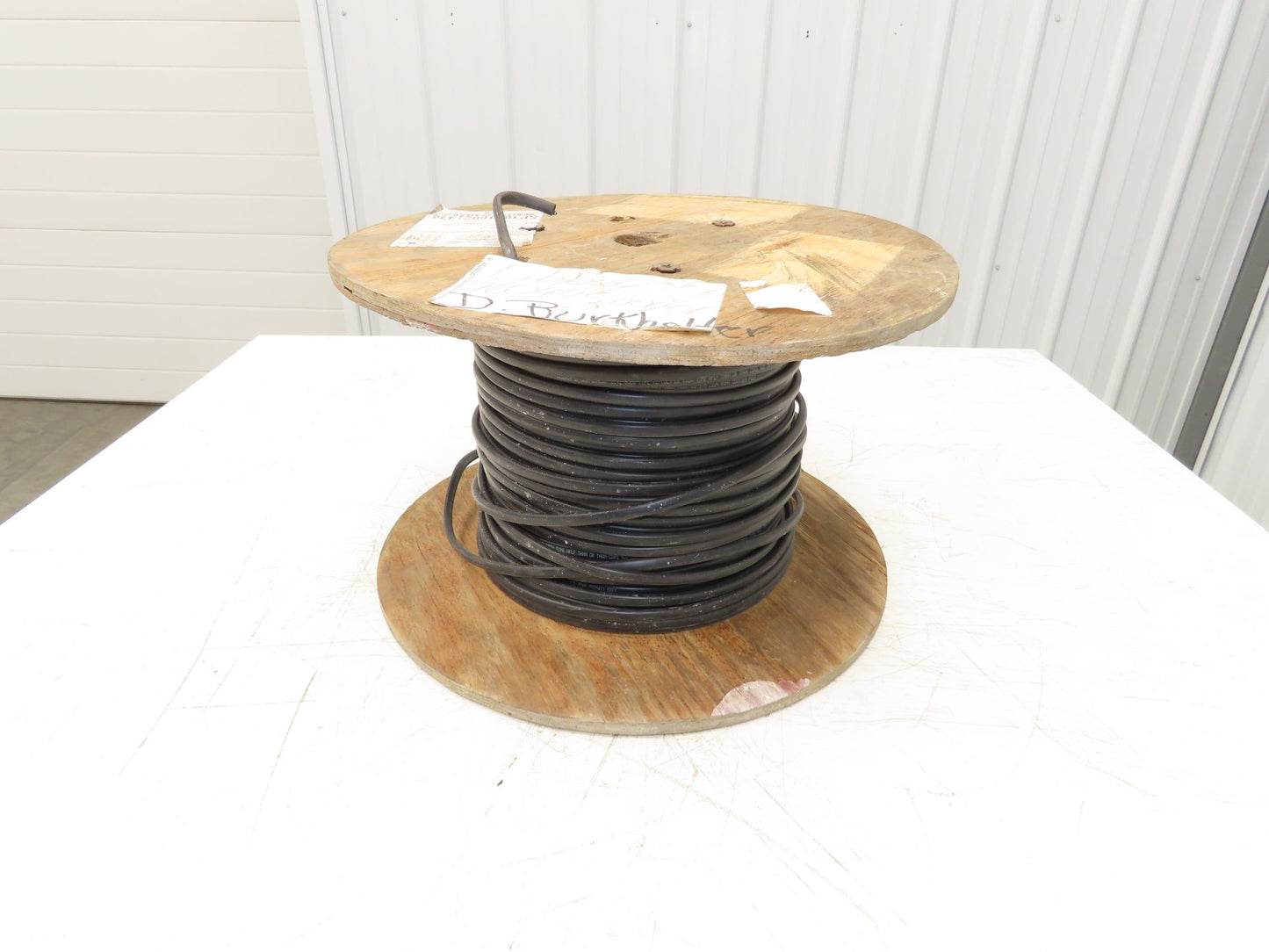 Belden 27109A Wire Spool 12WG 280' 2 Conductor Black Cable 600V