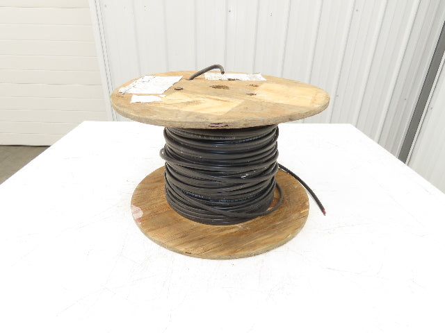 Belden 27109A Wire Spool 12WG 280' 2 Conductor Black Cable 600V