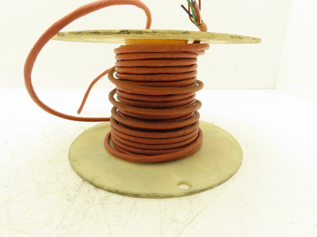 Belden 83709 Wire Spool 16WG 80' 9 Conductor Shielded Red Cable Thermal