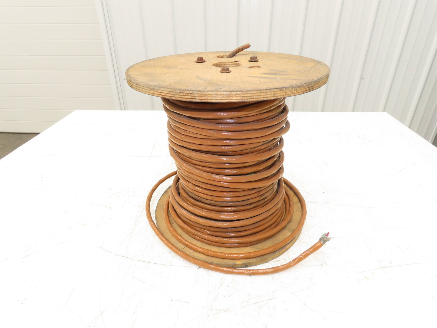 Belden 89892 Wire Spool 20AWG 150' 8 Conductor Shielded Red Cable Thermal