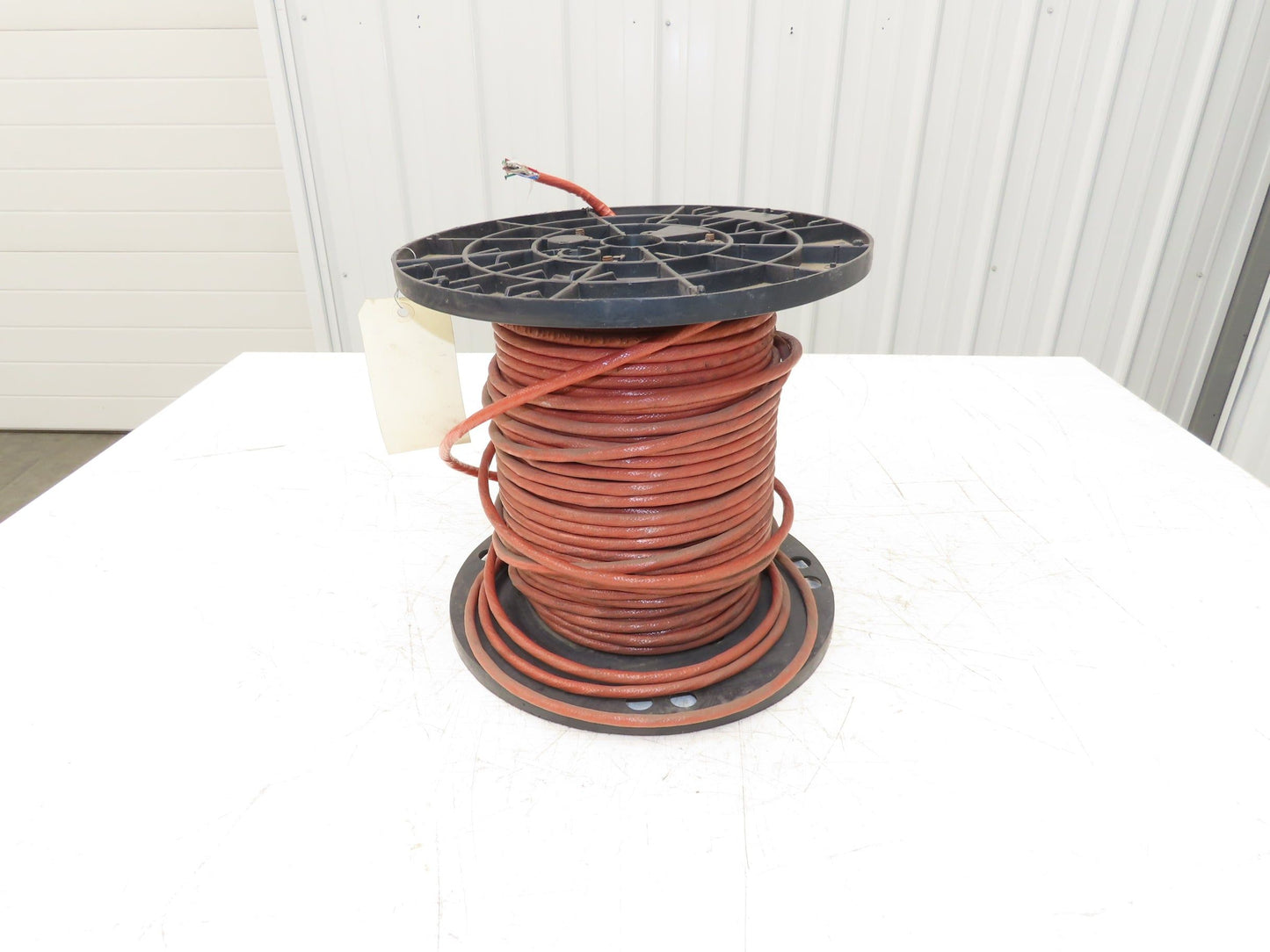 Belden 83709 Wire Spool 16WG 220' 9 Conductor Shielded Red Cable Thermal
