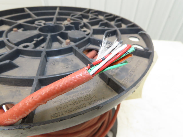 Belden 83709 Wire Spool 16WG 220' 9 Conductor Shielded Red Cable Thermal