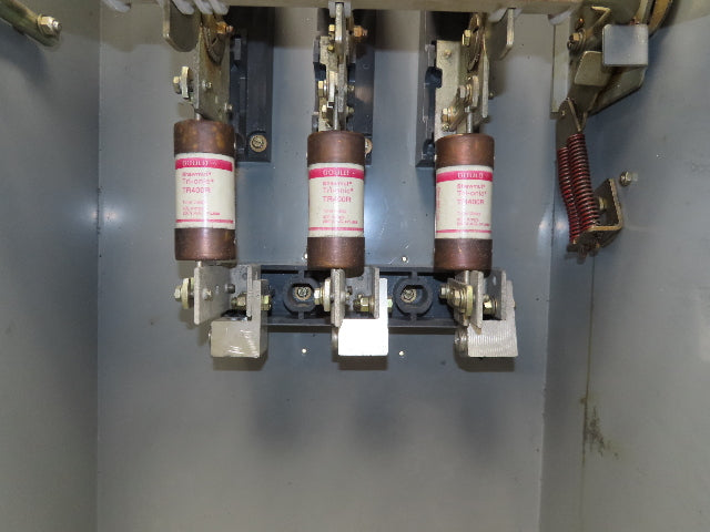 Westinghouse HFN325 Heavy Duty Safety Disconnect Switch 400A 240V Fused 125HP