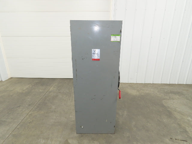 Westinghouse HFN325 Heavy Duty Safety Disconnect Switch 400A 240V Fused 125HP