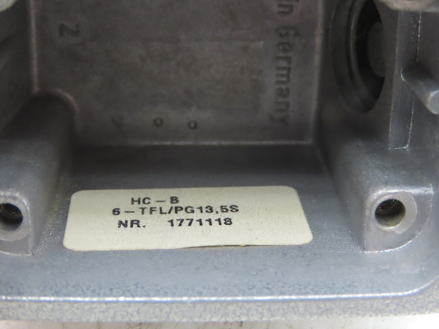 Phoenix Contact 1771118 Lateral Cable Entry Hood Pg13.5 Lot of 11