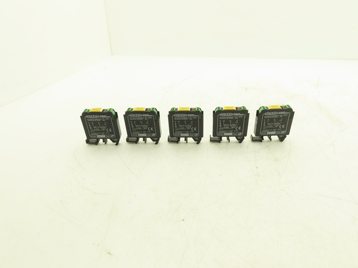 Kaleja 02.01.117 Electronic Load Relay 12/24VDC 7.5A Lot of 5
