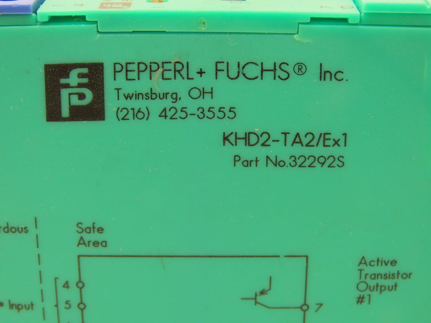 Pepperl Fuchs KHD2-TA2/Ex1 Isolated Switch Amplifier