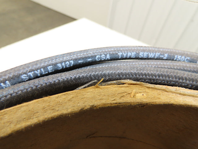 Continental 3127 Wire Spool 8AWG 390' Black Cable 600V Type SEWF-2
