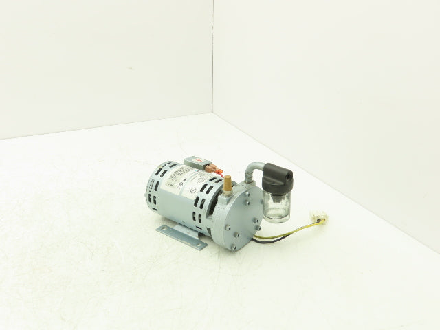 Gast 0532-104A-G621X Motor Mounted Rotary Vane Vacuum Pump 0.6 CFM 15 PSI 115V