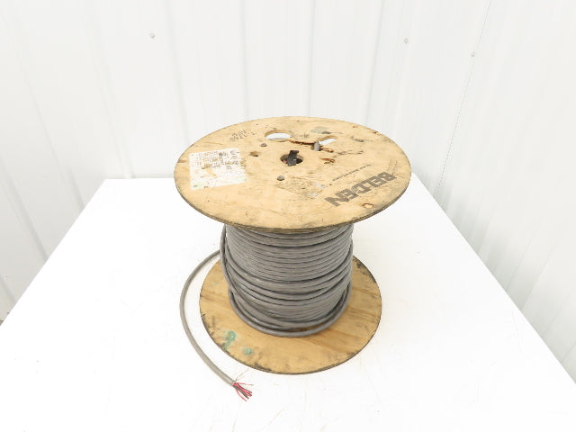 Belden 9554 Multi Wire Spool 18AWG Shielded 4 Pair Conductor 290' Gray Cable