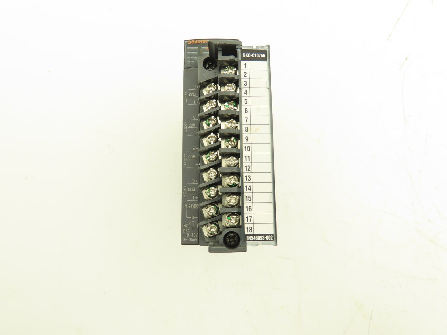 Mitsubishi Q64DAN Melsec-Q A/D Converter Unit -10~10V 24VDC 0.24A 5VDC 0.34A
