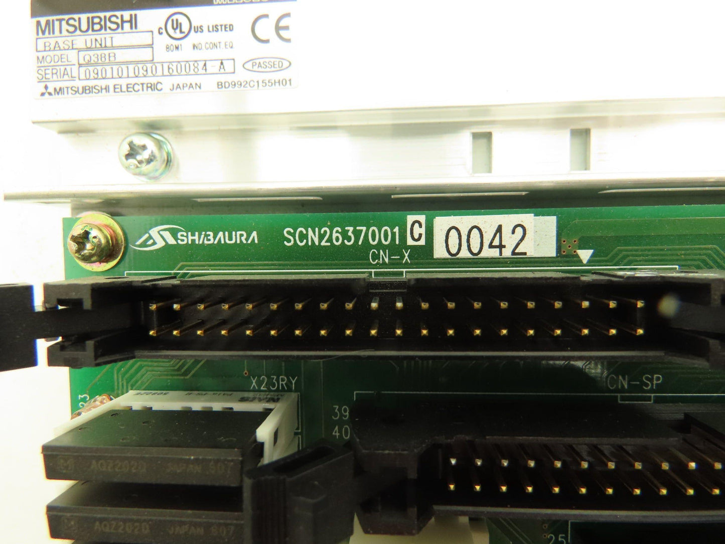 Mitsubishi Q38B SCN2637005 Base Unit Circuit Board Assembly