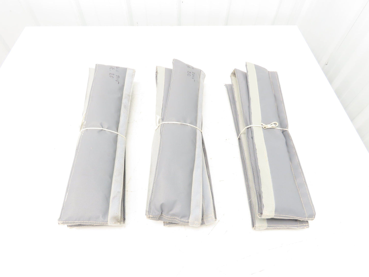 Affiliated Steam Equipment Pipe Wrap Insulated 5" W 8" L 20" Sections Lot of 3