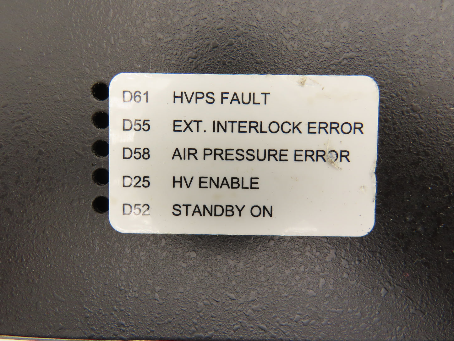 Xenon CTR-810 RC 800 UV Vis Pulsed Lighting System Controller 2-C32-H105 Config