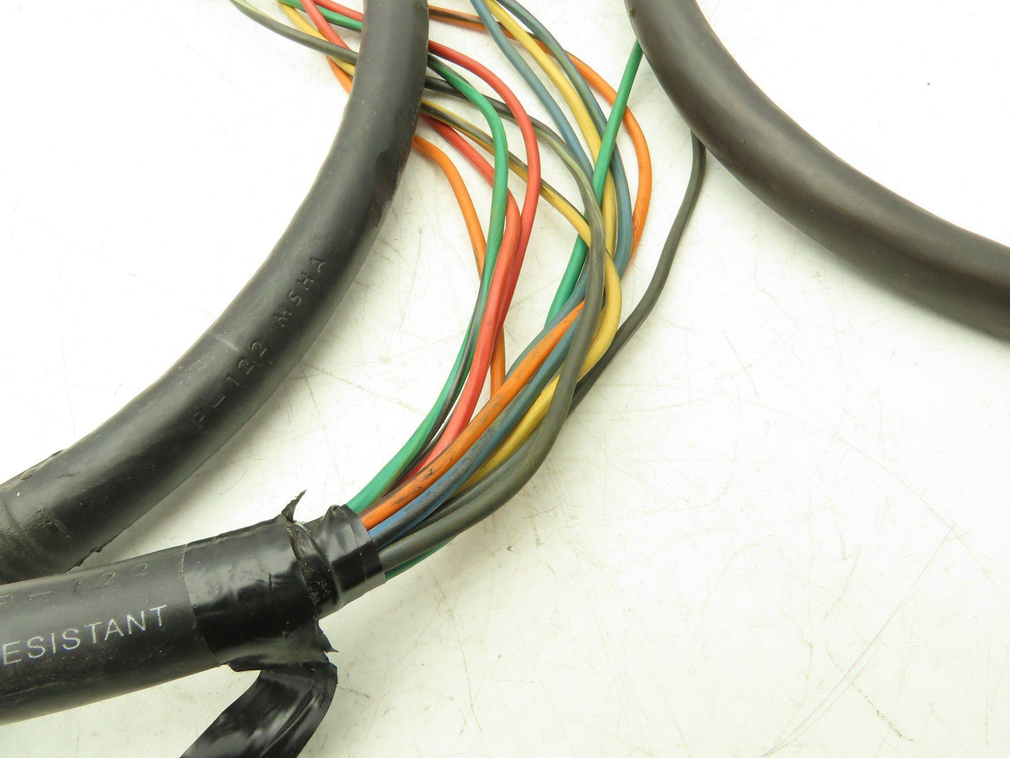Carol Royal Power Cable 5-10' 14AWG 12-Conductor SOW 600V Lot of 6
