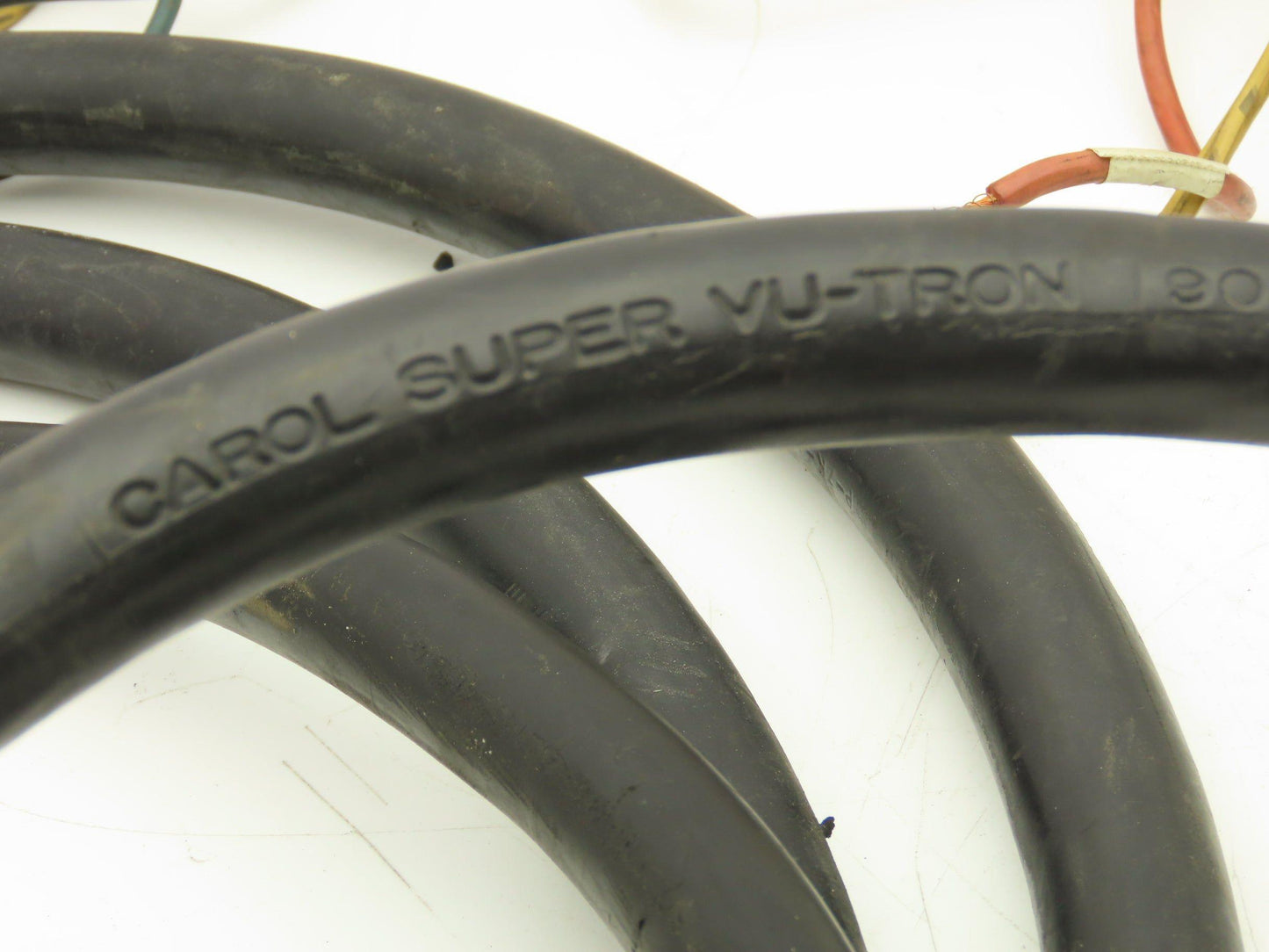 Carol Royal Power Cable 5-10' 14AWG 12-Conductor SOW 600V Lot of 6