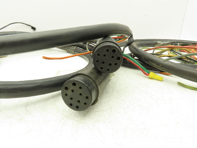 Carol Royal Power Cable 5-10' 14AWG 12-Conductor SOW 600V Lot of 6