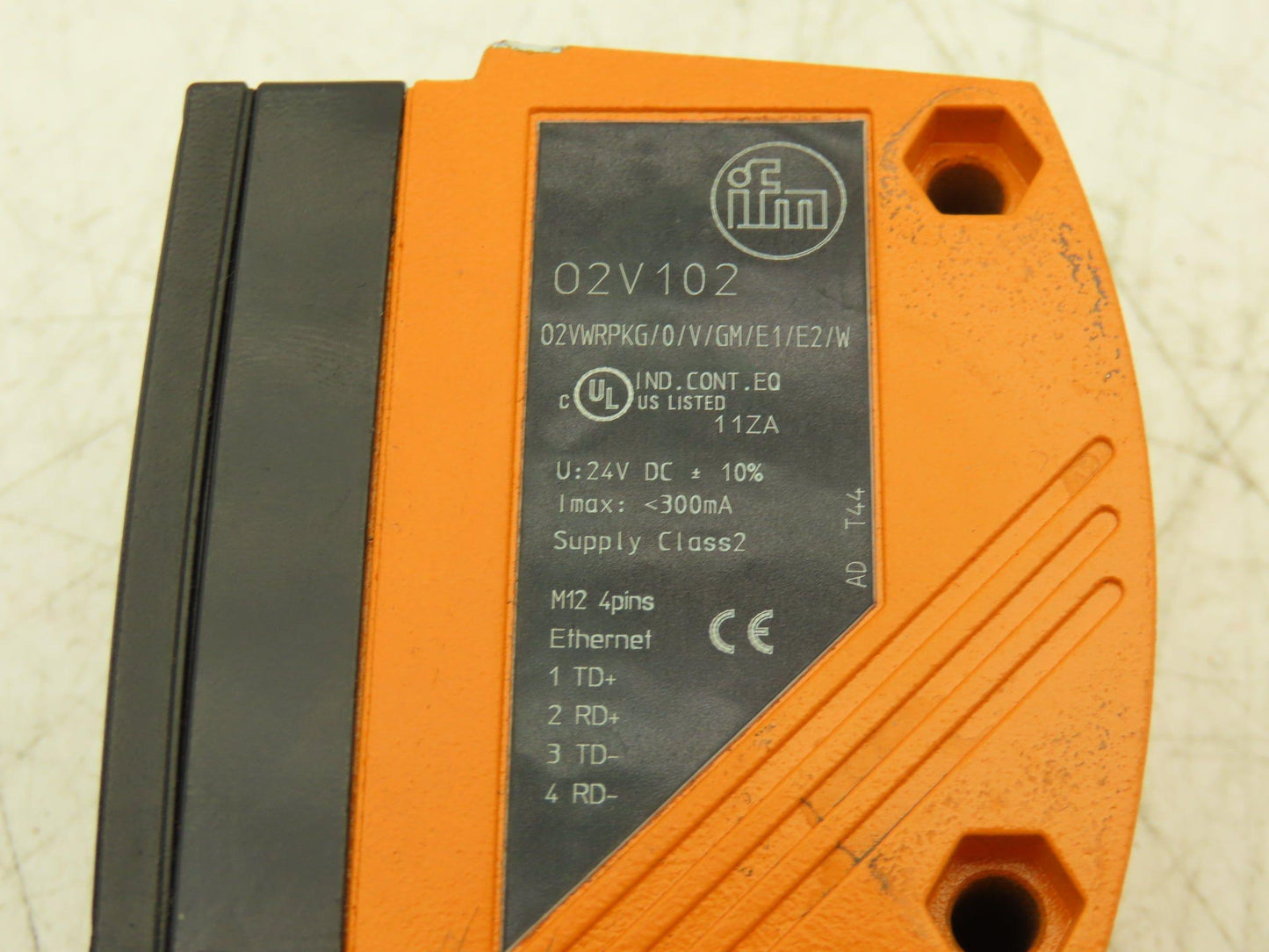 IFM 02V102 Vision Sensor Head Manual Focus 4 & 8 Pin