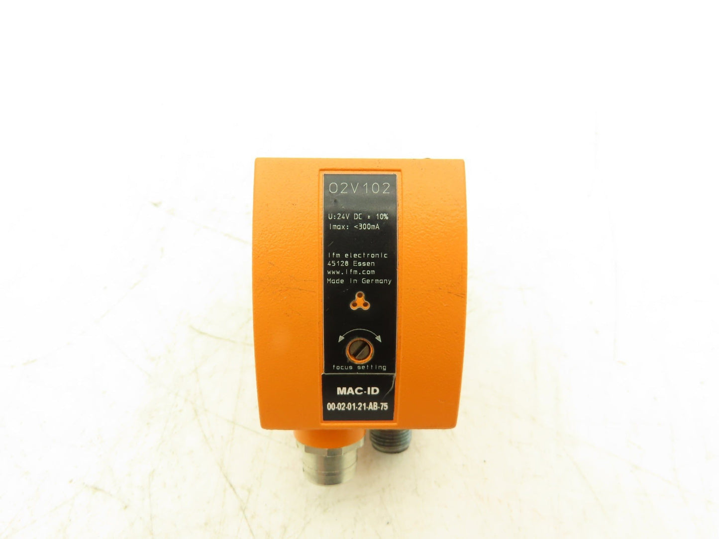 IFM 02V102 Vision Sensor Head Manual Focus 4 & 8 Pin