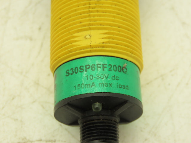 Banner S30SP6FF200Q Photoelectric Sensor Proximity EZ Beam