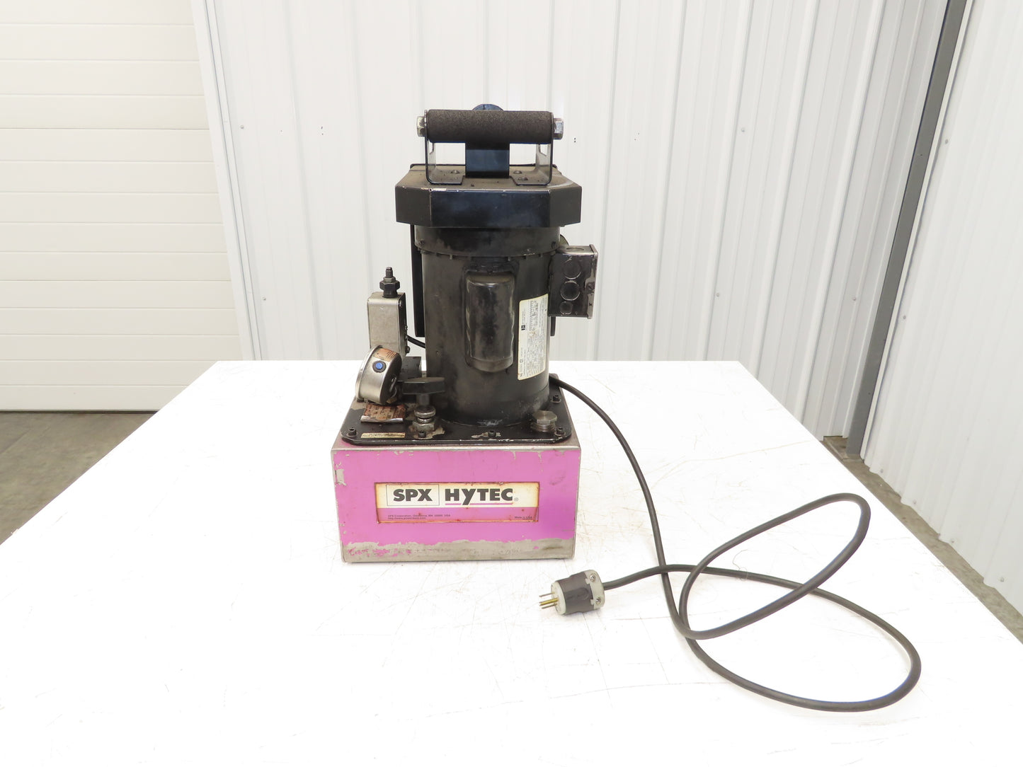 SPX Hytec 100888 Hydraulic Power Workholding Pump Unit 2.5gal 115V