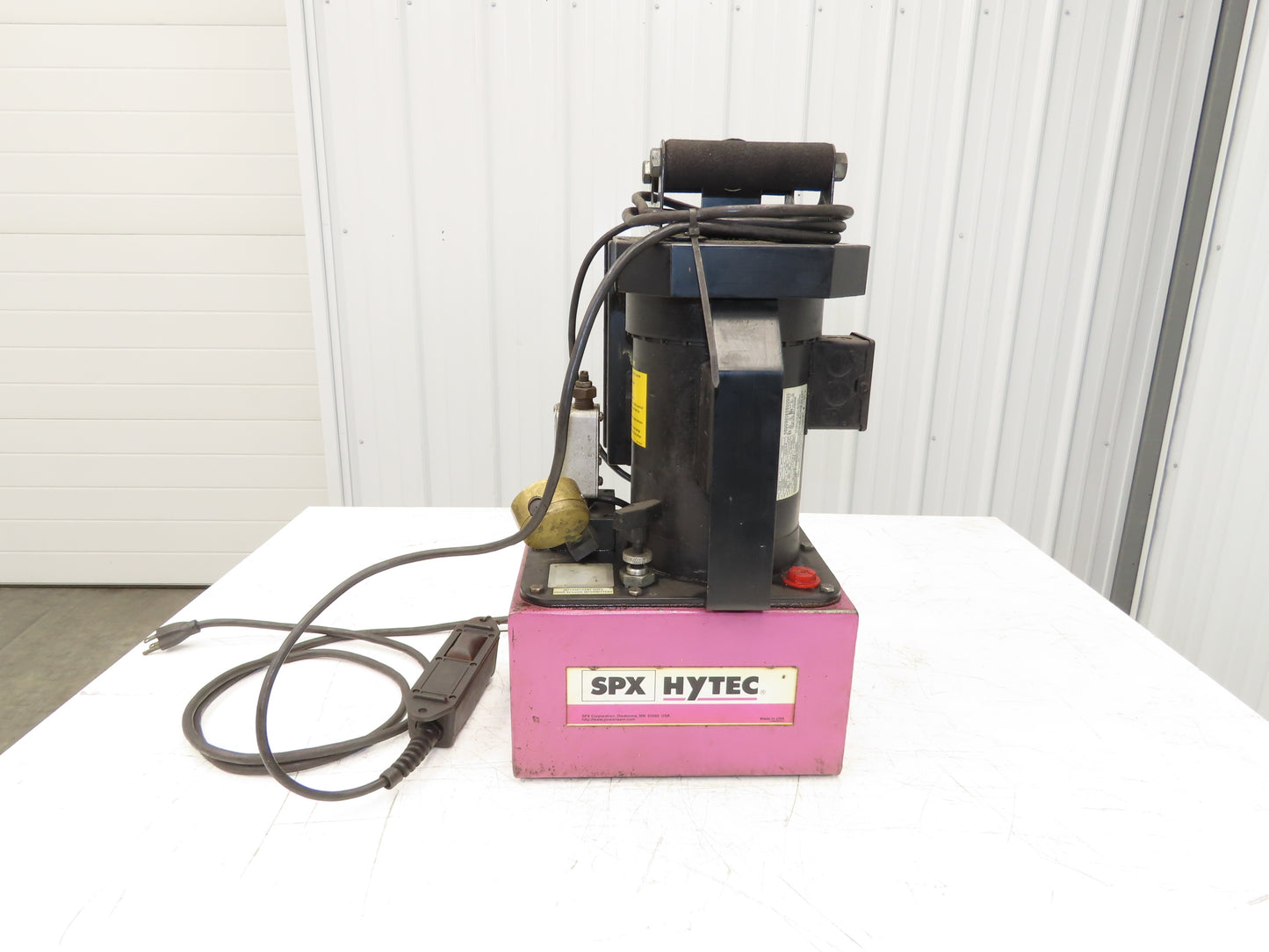 SPX Hytec 100888 Hydraulic Power Workholding Pump Unit 2.5gal 115V