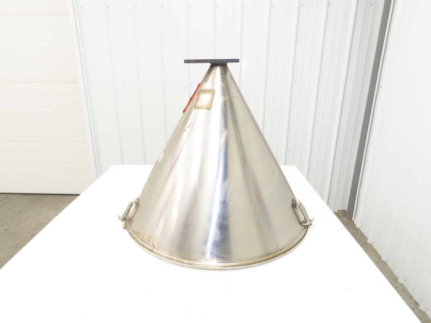 Stainless Vacuum Receiver Loader 30" Hopper 26 Gallon Injection Molding Plastic