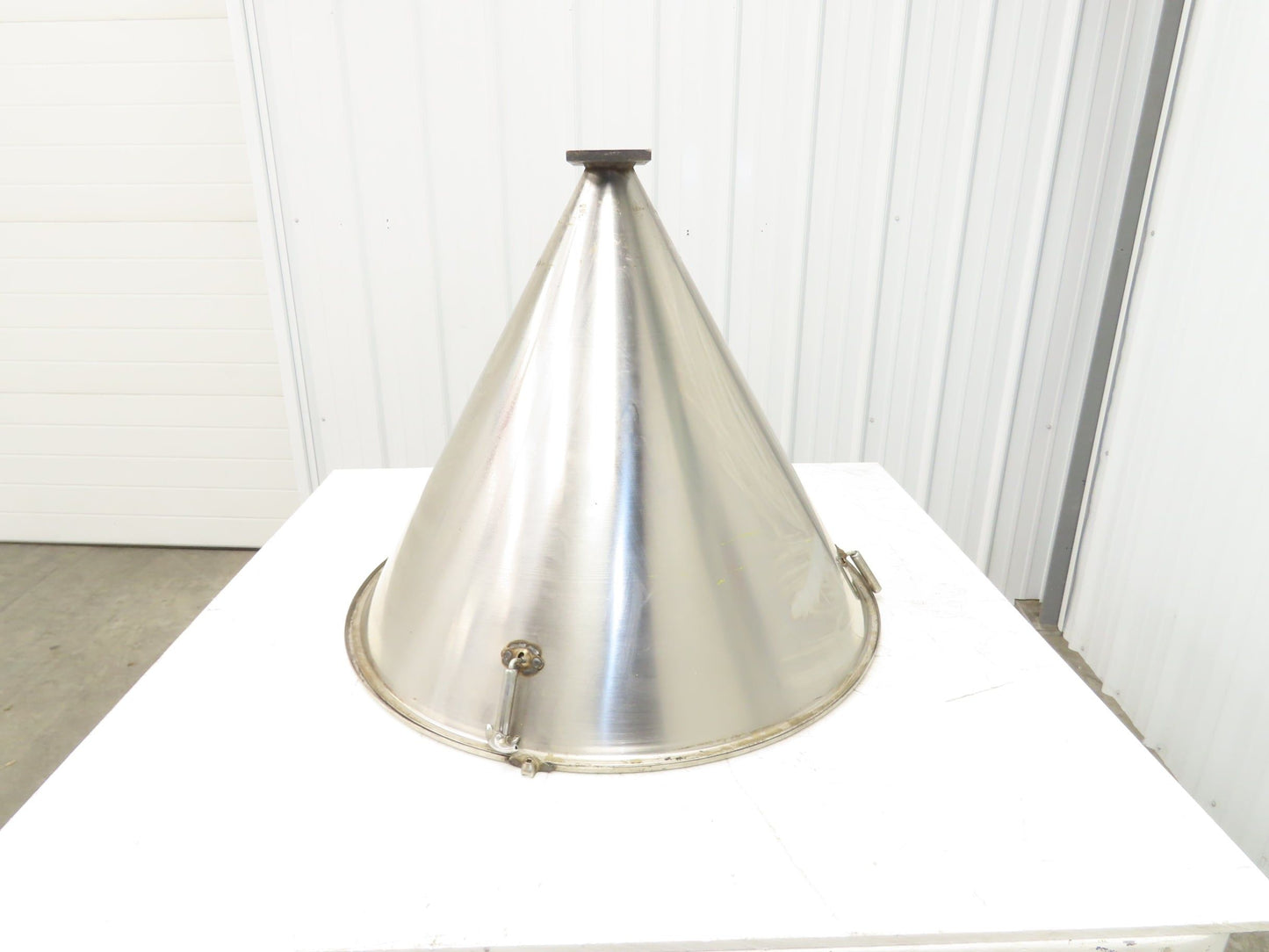 Stainless Vacuum Receiver Loader 30" Hopper 26 Gallon Injection Molding Plastic