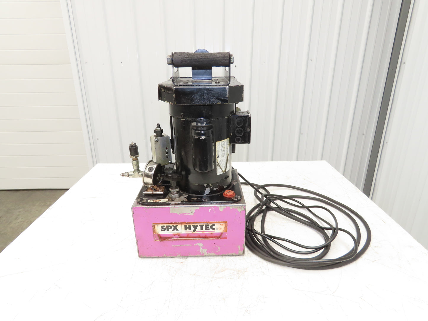 SPX Hytec 100888 Model B Hydraulic Power Workholding Pump Unit 2.5gal 115V
