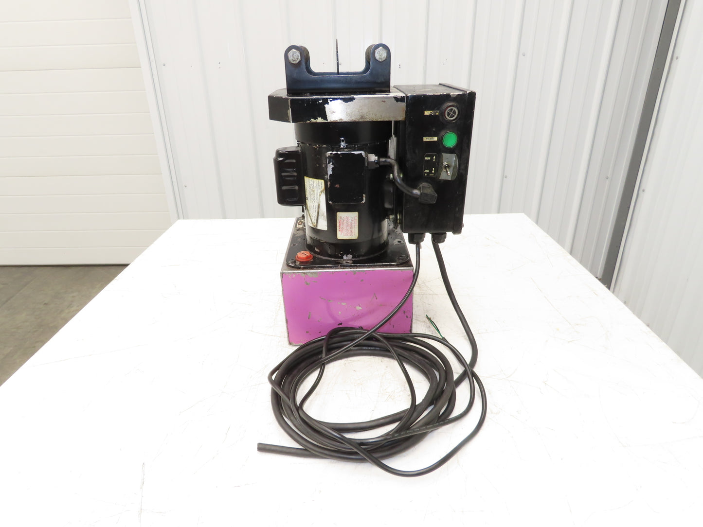 SPX Hytec 100888 Model B Hydraulic Power Workholding Pump Unit 2.5gal 115V