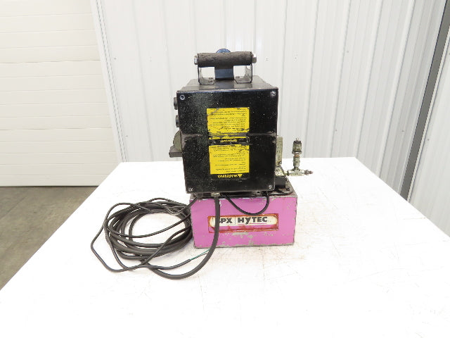 SPX Hytec 100888 Model B Hydraulic Power Workholding Pump Unit 2.5gal 115V